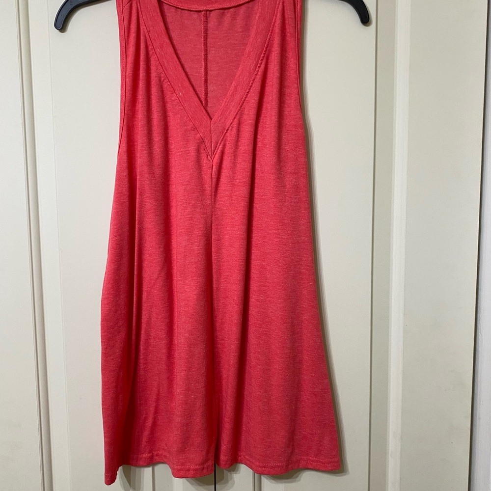 Pink/coral top